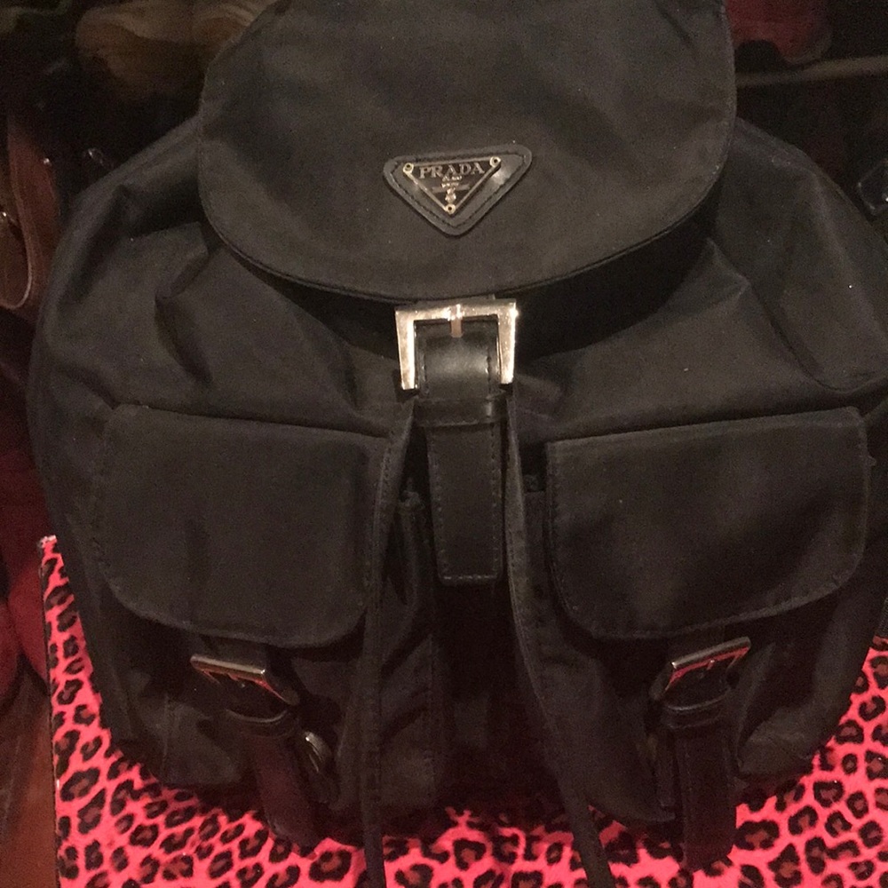 Prada nylon backpack